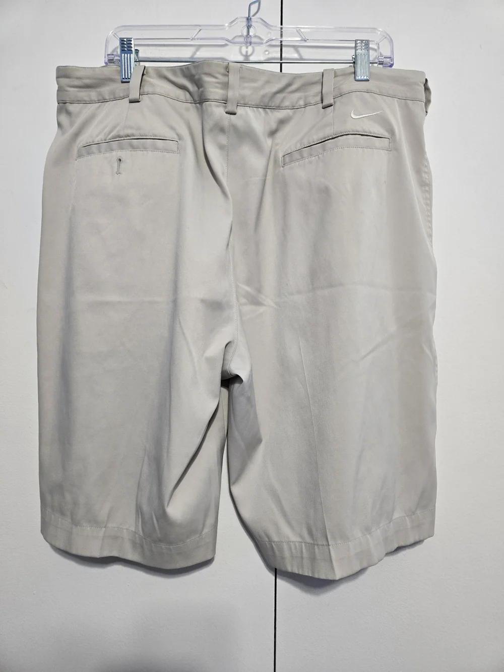 Nike Golf Dri-FIT Khaki Golf Shorts Mens Size 38 Performance Stretch